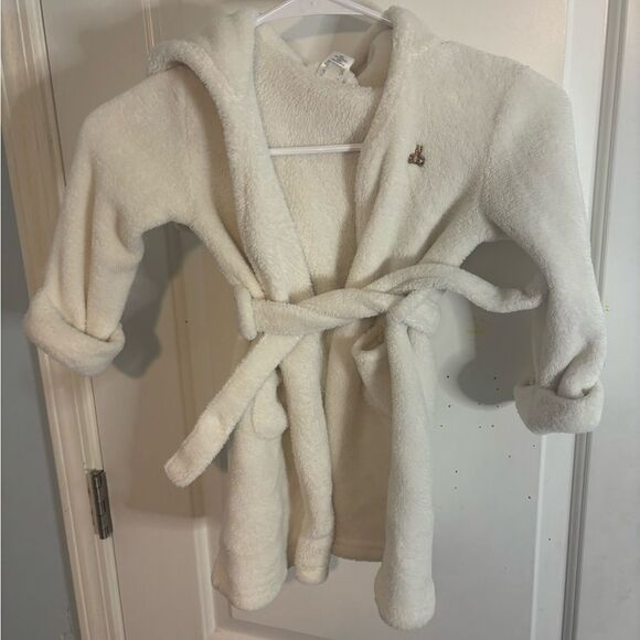GAP baby Soft White Toddler bathrobe size 2T EUC - Picture 2 of 4